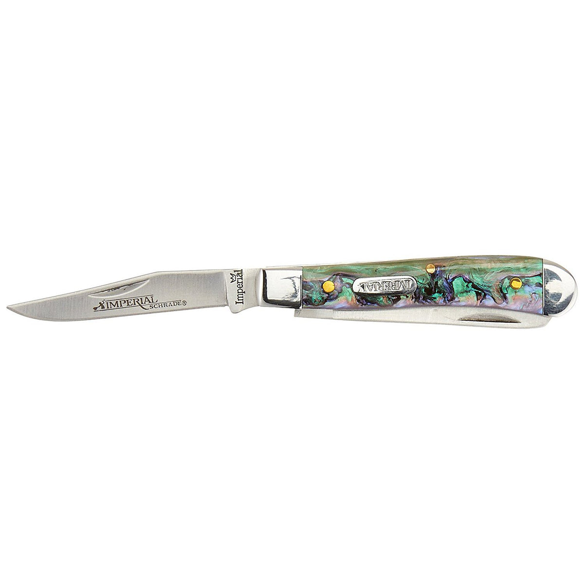 Schrade IMP19PRT Imperial Stainless Steel 2 Blade Pocket Knife