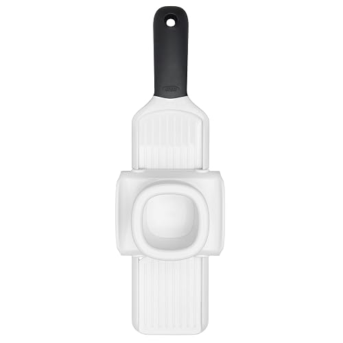 OXO Good Grips - Mandolina, Rebanador de ajo, Blanco