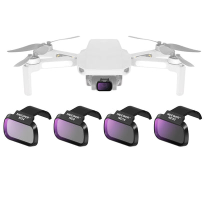 NEEWER Filtros para Drones DJI Mini ND CPL UV - Mini 4K - 4 Packs ND