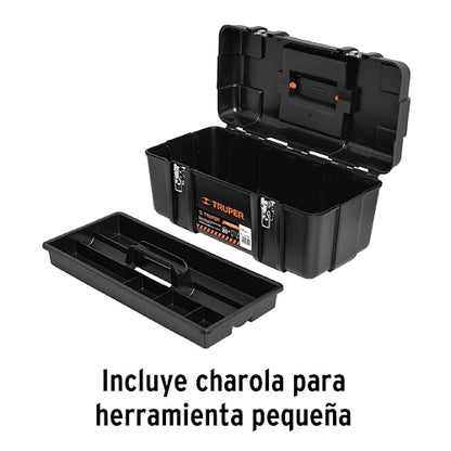 Truper CHP-20X, Caja plástica para herramientas, industrial, 20"