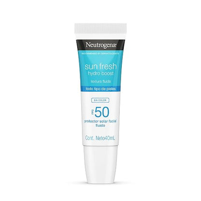 Neutrogena Sun Fresh Hydro Boost Sin Color FPS 50 40mL