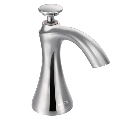 Moen Bimando de transición dispensador de jabón, 1.125, Cromado