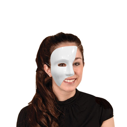 Beistle S60820-WAZ12 Fantasma Máscaras, Blanco