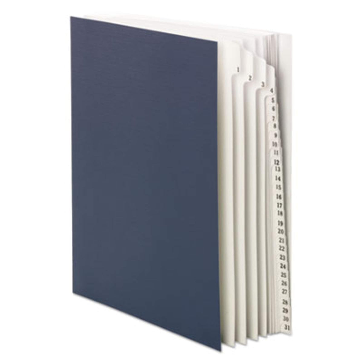 Smead 89294 - Archivador de computadora, diario (1-31), 31 divisores, tamaño carta, azul