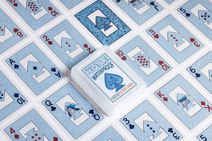 Hoyle - Cartas de juego transparentes impermeables