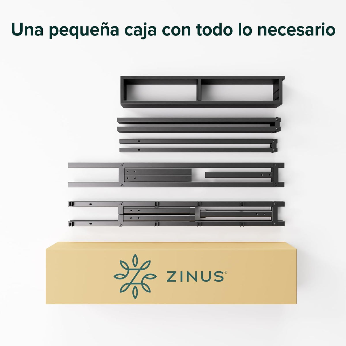 Zinus Justin | Base de Cama Individual de Acero con Soporte de Colchón y hasta 11 Patas para Mayor Estabilidad | Espacio de Almacenamiento Debajo