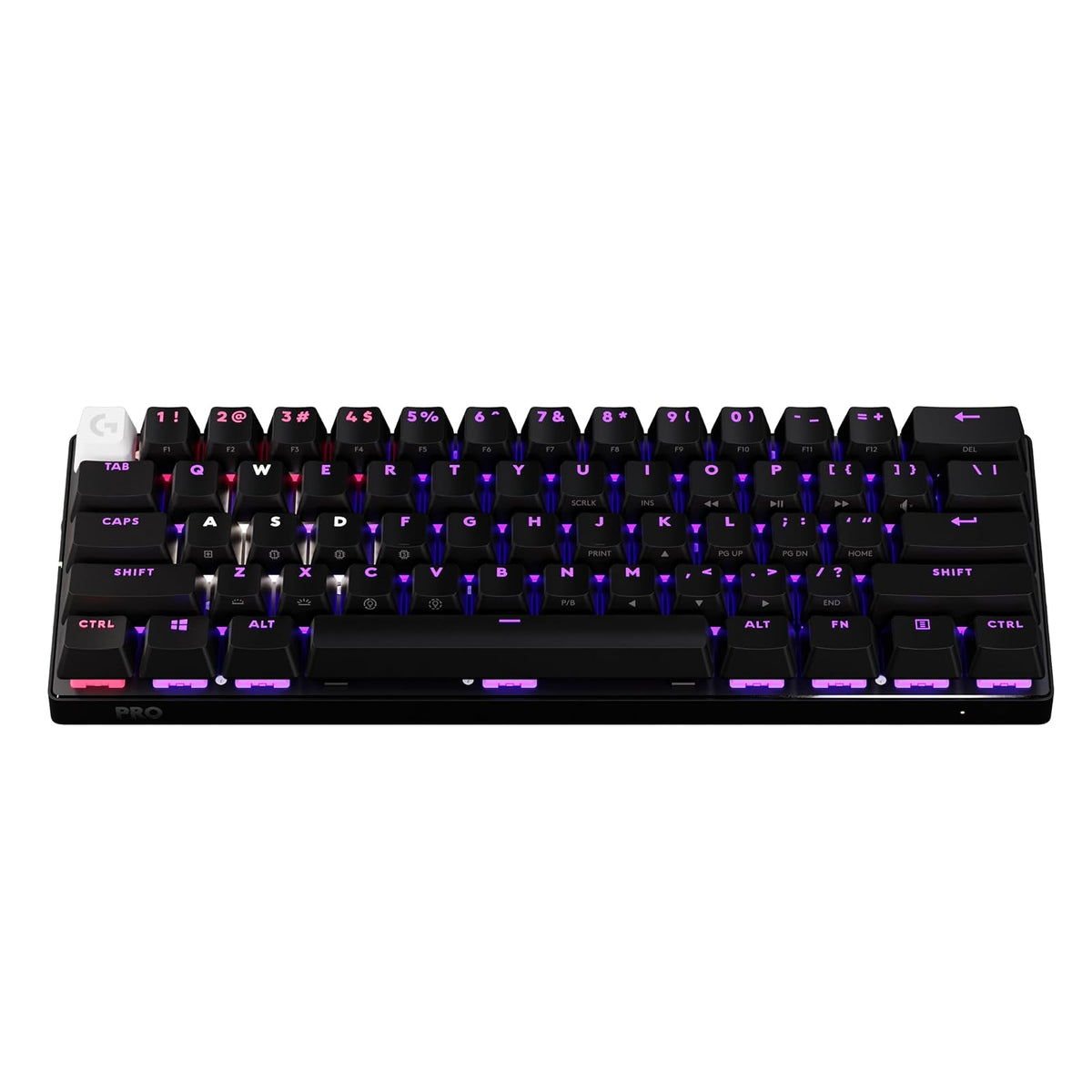 Logitech G Pro X 60 Lightspeed Teclado Mecánico Inalámbrico para Juegos - Negro