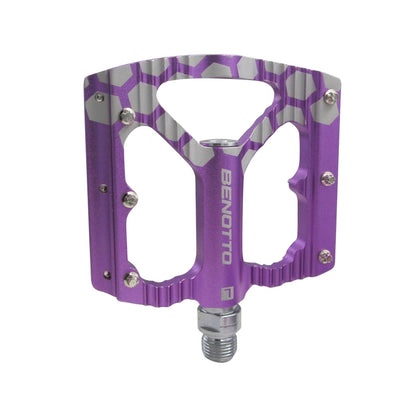 Benotto Pedal MG-004 9/16 Plataforma Balero Sellado Aluminio Violeta 147CB302
