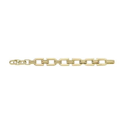 Fossil Pulsera jf04573710 heritage de acero inoxidable en color dorado para dama