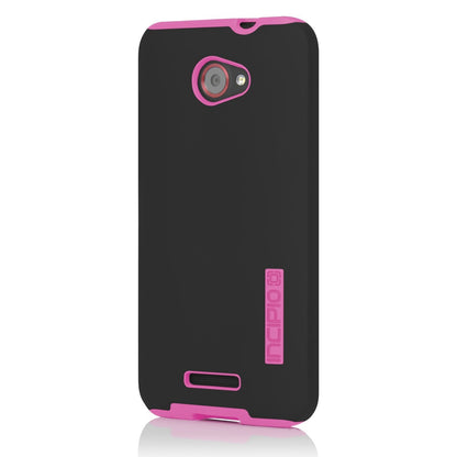 Incipio HT-330 DualPro - Carcasa para HTC Droid DNA, 1 Unidad, Negro/Rosado neón