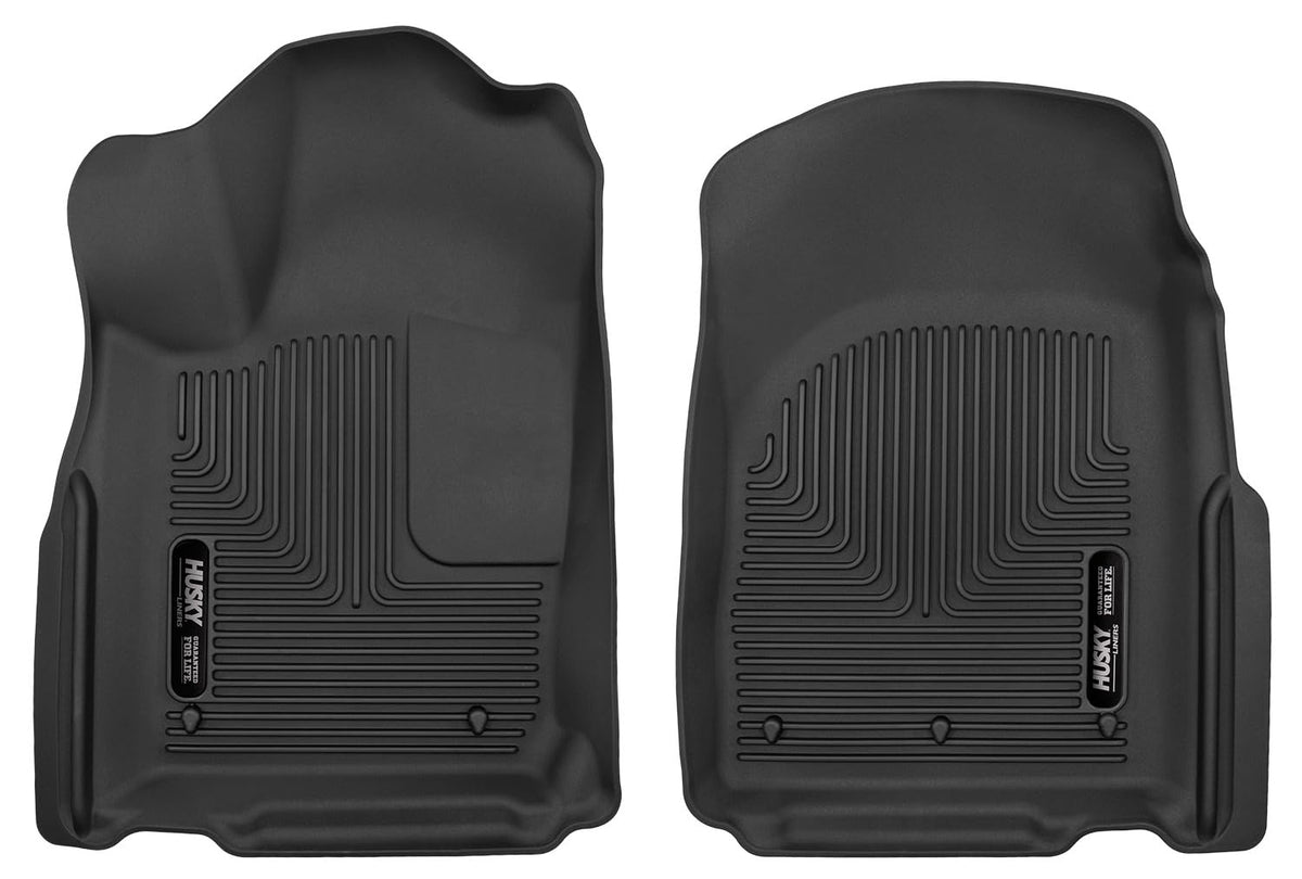 Husky Liners, Negro, Front Floor Liners