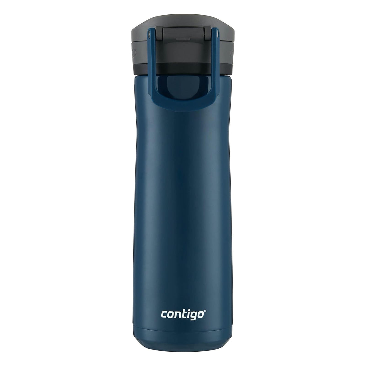 Contigo Jackson Chill 2.0 Botella de agua con tapa AUTOPOP | Acero inoxidable, 20 onzas, color arándano opaco