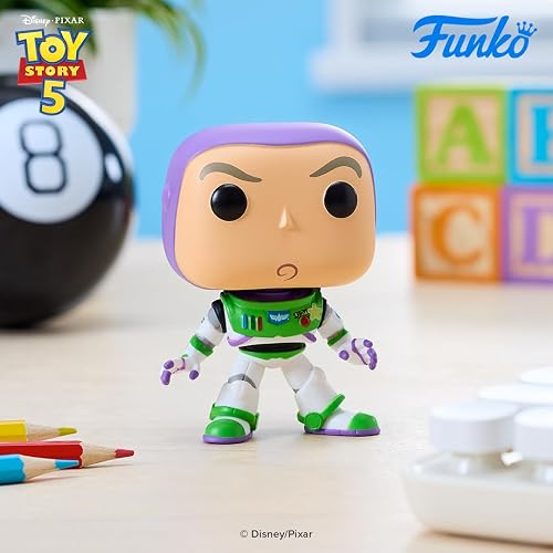 Funko Pop! Disney Pixar Toy Story - Buzz Lightyear | Mercancía Oficial - Figura de Vinilo Coleccionable para Decoración - Regalo de Cumpleaños para Fans