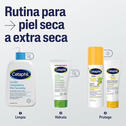 Cetaphil Crema Hidratante Corporal Intensa Todo Tipo de Piel Sensible 170 g | Hidrata hasta 48 h desde la primera aplicación, ayuda a restaurar piel en 1 semana y calma la resequedad con rápida absorción