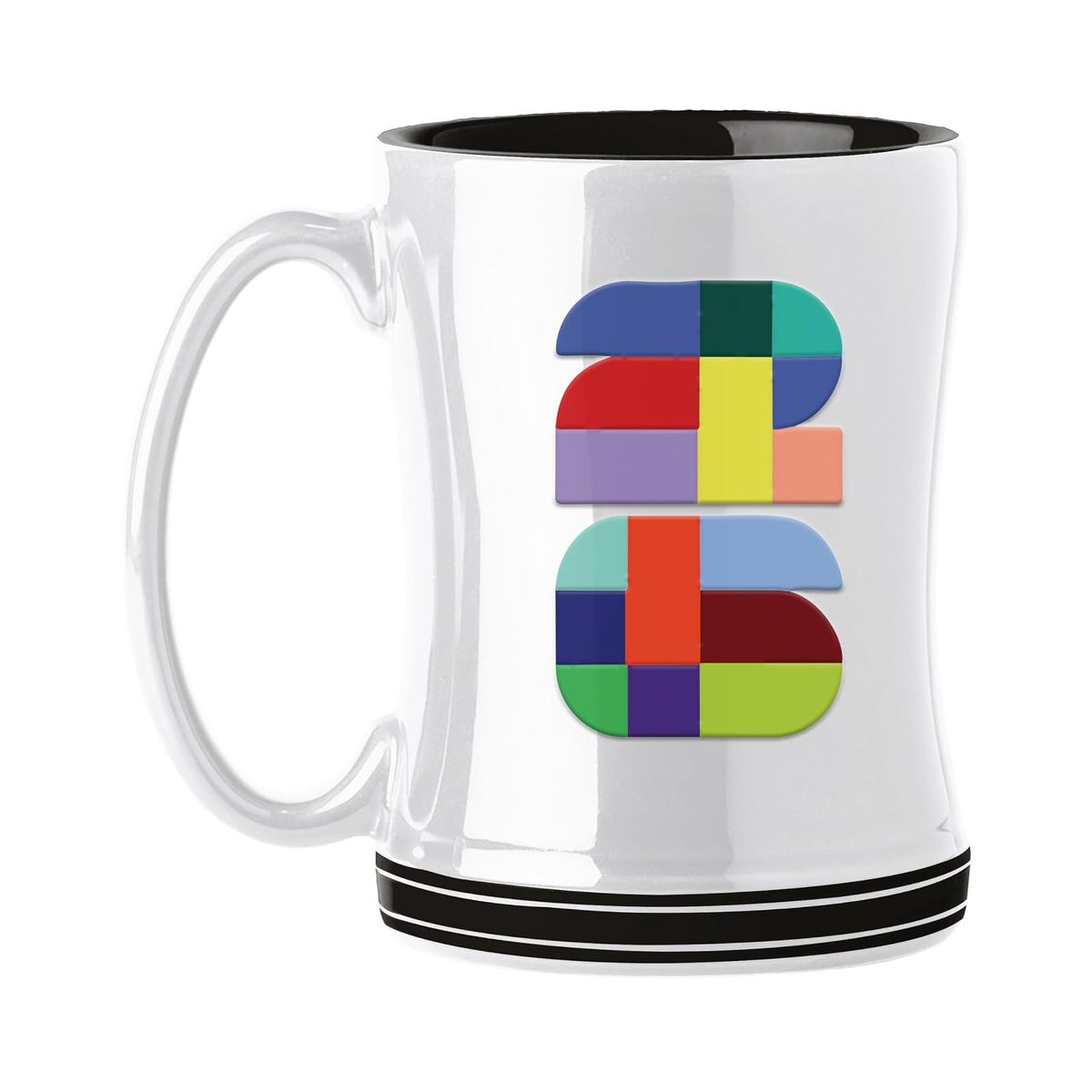 Logo Brands Copa Mundial FIFA 2026 Taza de Café Esculpida 14 oz - Color de la Copa Mundial de la FIFA