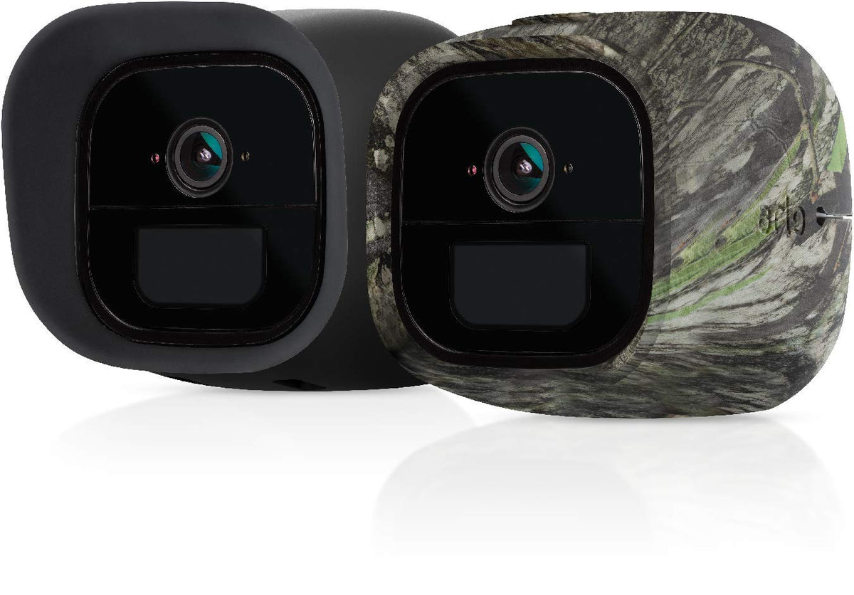 Arlo Accessory - Skins | Set of 2 – Black & Mossy Oak | Compatible with Arlo Go only| (VMA4270)