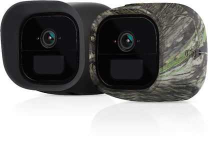 Arlo Accessory - Skins | Set of 2 – Black & Mossy Oak | Compatible with Arlo Go only| (VMA4270)