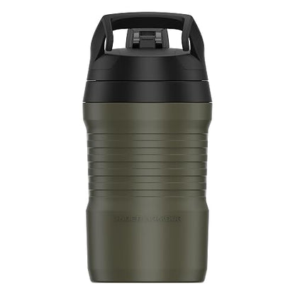 Under Armour - Botellas de agua aisladas de 32 onzas, jarra de agua deportiva con asa, gancho de cerca, resistente a fugas para béisbol, fútbol y más, botellas de agua de 32 onzas, botella de agua