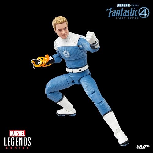 Marvel Legends Johnny Storm, Los 4 Fantásticos: Primeros Pasos, Figura de Acción 15 cm