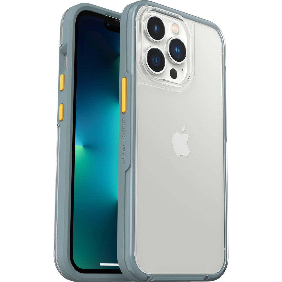 LifeProof See Series Funda Compatible con MagSafe para iPhone 13 Pro, Varios Colores - Gris claro - VER SERIE