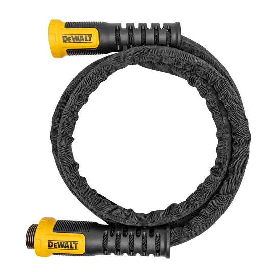 DEWALT DXMH3306 - Manguera de jardín de tela de grado profesional resistente de 6 pies x 5/8 pulgadas