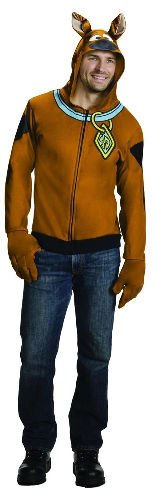 Rubie'S Sudadera con Capucha Scooby Doo para Hombre Suministros para Fiestas Disfraz