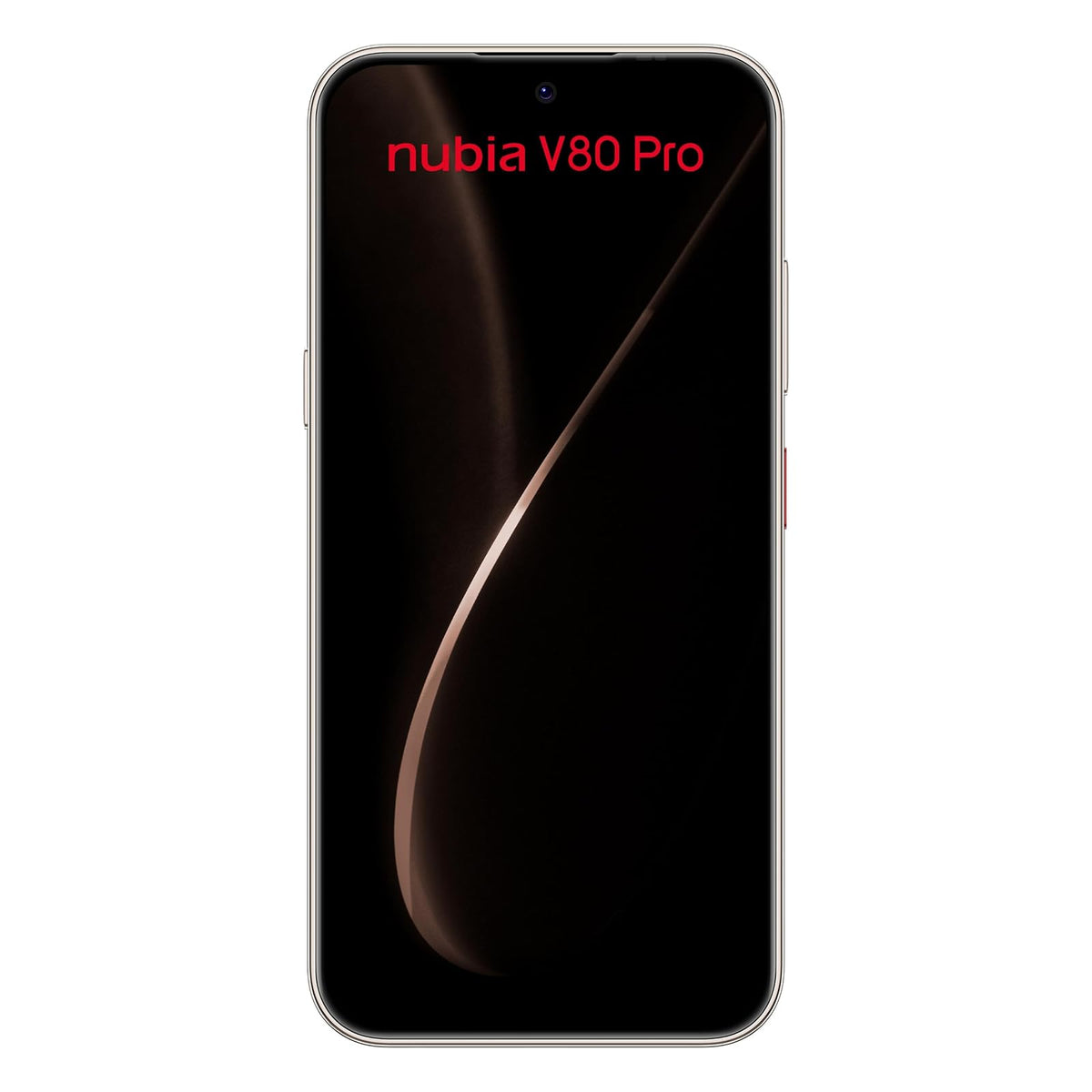 nubia Celular V80 Pro 6.7” 120Hz, 108MP+2MP, 256GB+20 GB RAM(8GB + 12GB Dinámica), Android 16, Dorado