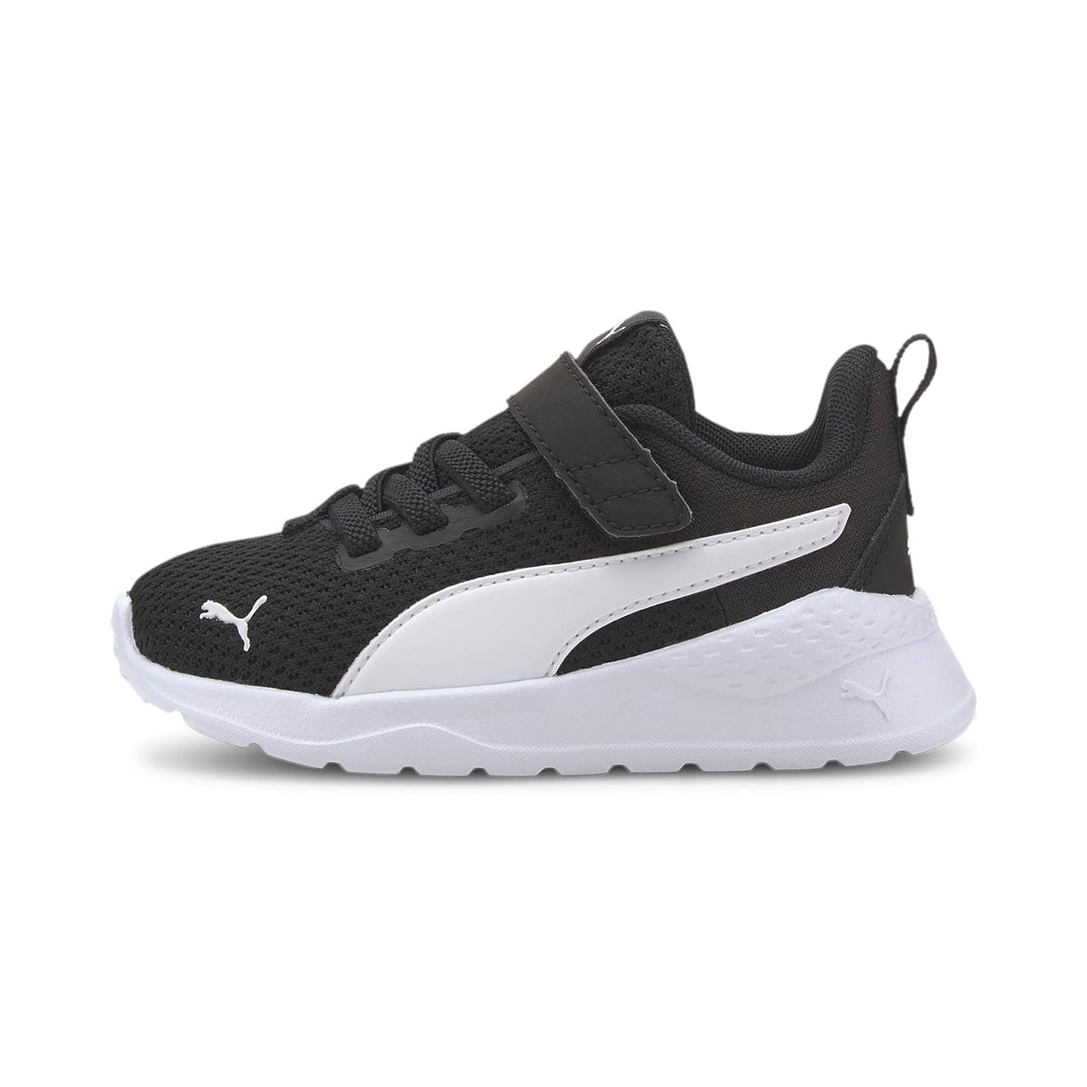 PUMA Anzarun Lite AC Tenis para Niña - 11.5 cm - Negro y Blanco