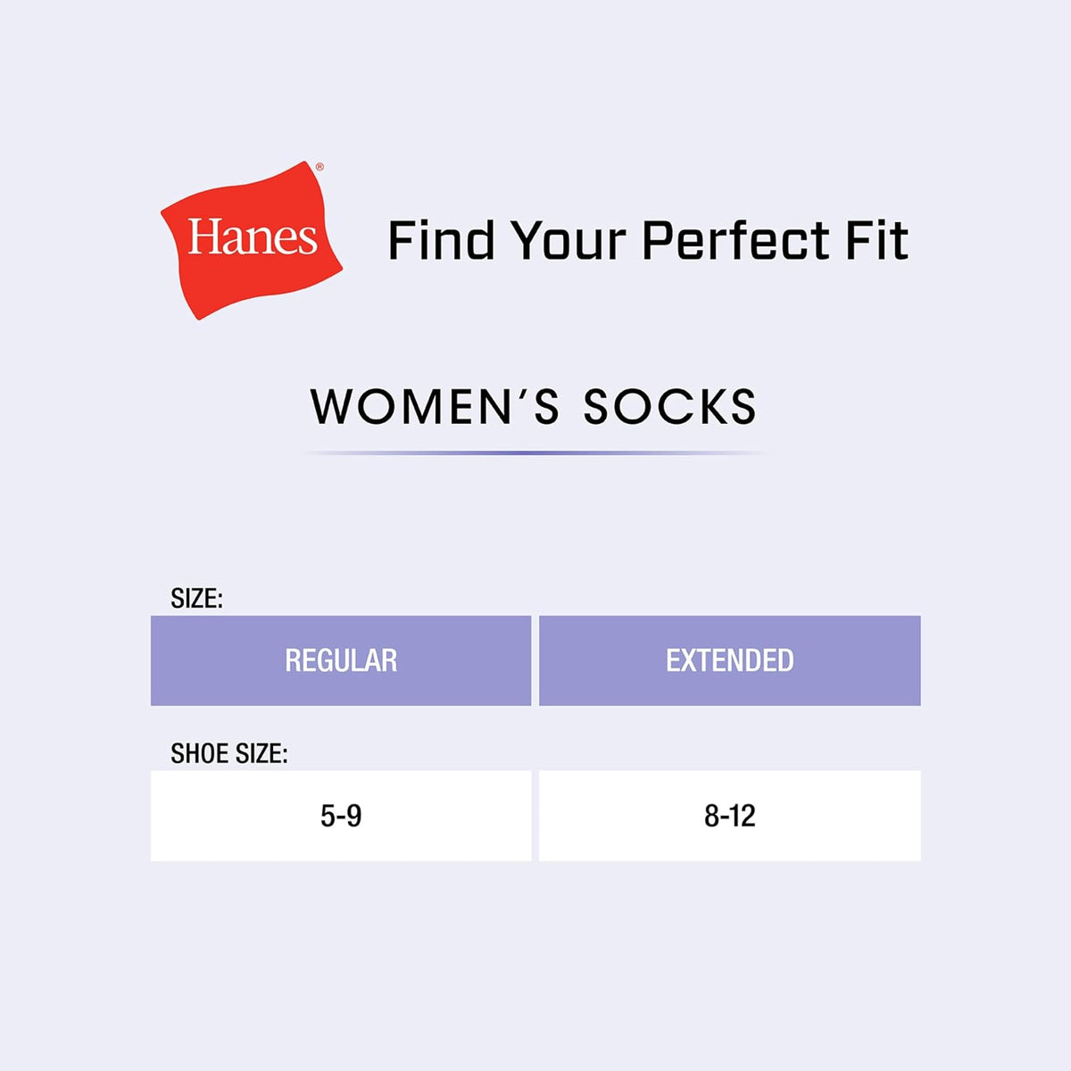 Hanes Calcetines Cool Comfort Crew - Calcetines suaves que absorben la humedad, tallas de zapatos 5-9, paquete de 14 CalcetinesMujer