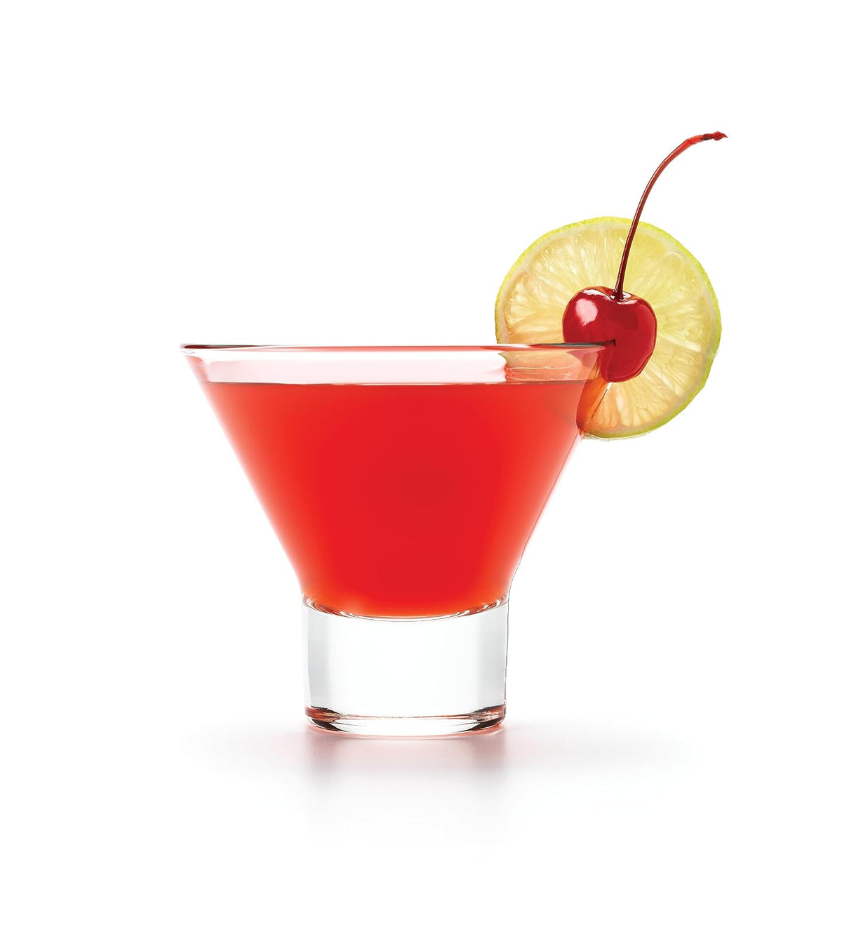 Borgonovo Serie V - Juego De 6 Vasos De Vidrio De 225 Ml. Vaso Transparente de Cristal para Restaurantes, Fiestas, Bodas, Para Agua, Martini, Helado, Jugo, Coctél, Limonada Set de 6 piezas