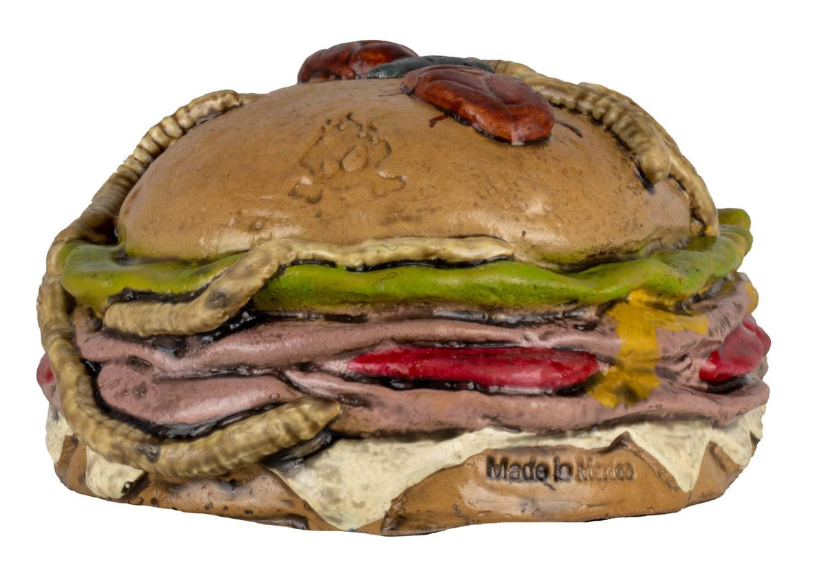 Ghoulish Productions Decoración de látex Rotten Sandwich. Sandwich Podrido Decoración Halloween. Sandwich Halloween. Decoración Comida Podrida. Ideal para Usar en Fiestas de Halloween, casa embrujada
