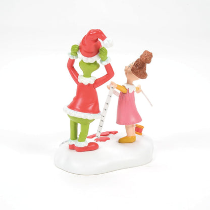 Department 56 Dr. Seuss The Grinch Village Accesorios para una Figura de Traje Santy, 3.6 Pulgadas, Multicolor