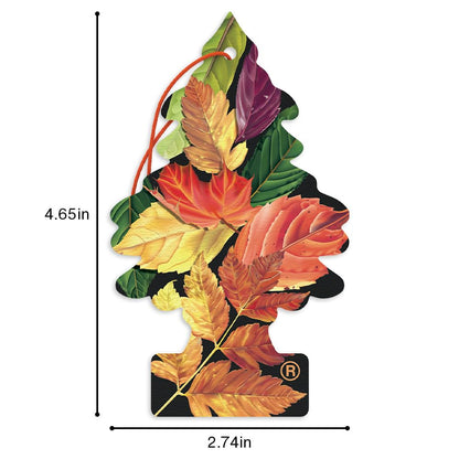 Little Trees - Ambientador para Automóvil, árbol Colgante Que Proporciona un Aroma Duradero para automóviles y hogares, Aire de otoño crujiente, 24 ambientadores