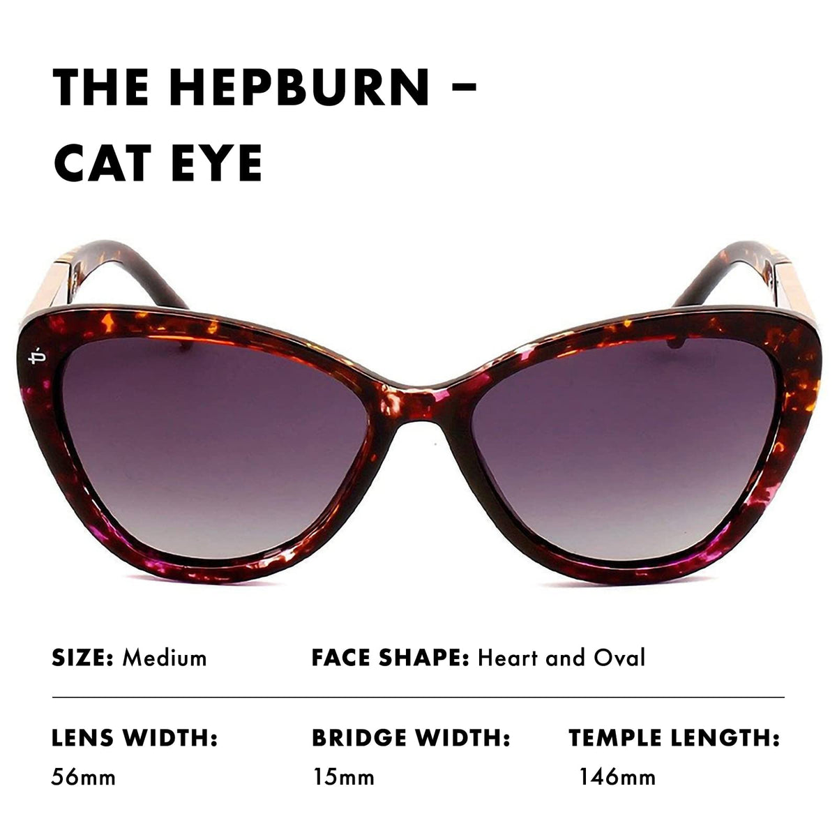PRIVÉ REVAUX The Hepburn anteojos de sol Mujeres