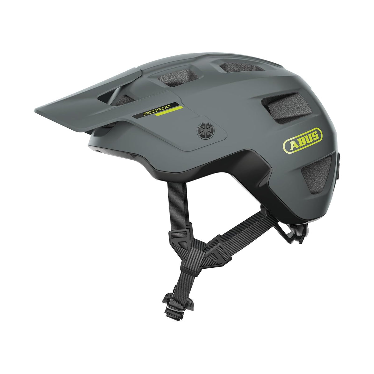 ABUS MTB-Helm MoDrop - robuster Fahrradhelm mit guter Belüftung für Mountainbiker - individuelle Passform - Unisex
