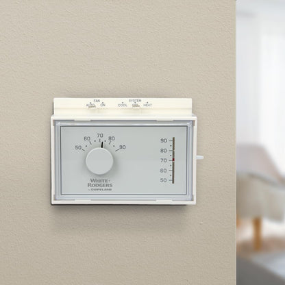 White Rodgers Emerson 1F56N-444 Mechanical Heating and Cooling Thermostat