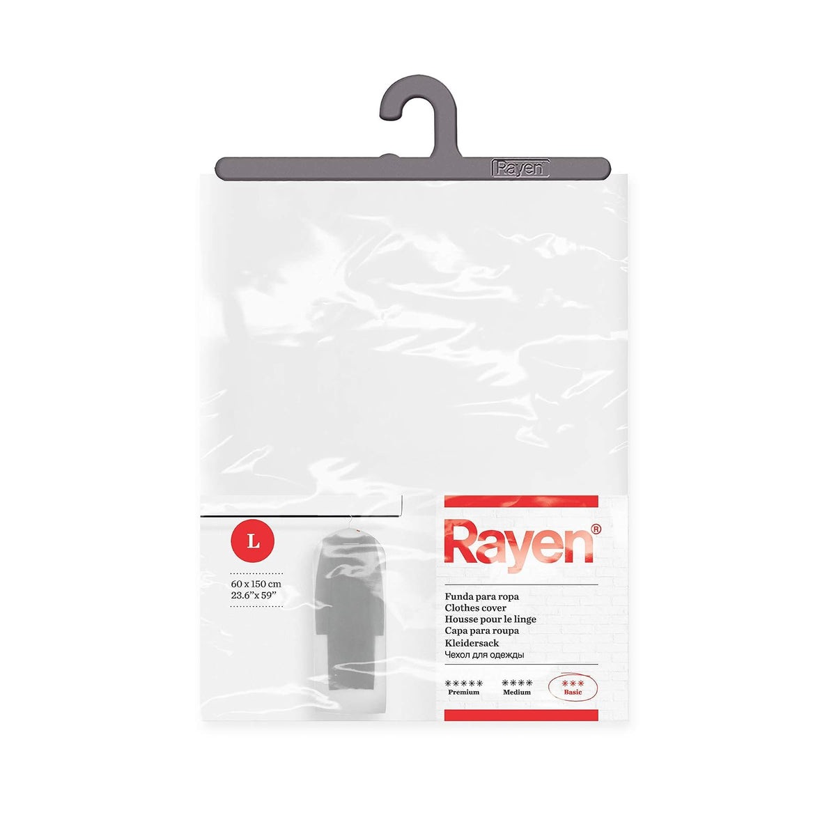 Rayen 2032.11 Funda Protectora Basic, L, 60X150 cm