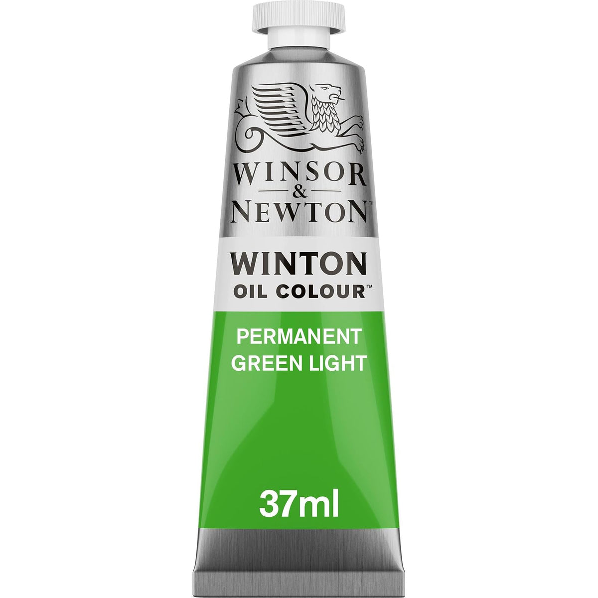 Winsor & Newton Winton Pintura al Óleo, Tubo de 37 ml - Tubo de 37 ml - Verde (Permanent Green Light 483)