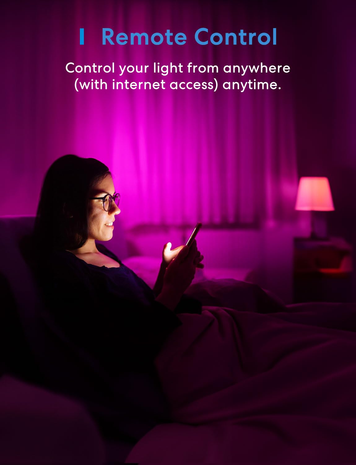 Meross - foco inteligente Wi-Fi, bombillas LED que cambian de color, compatibles con Alexa y Google Home, 2700K-6500K, color blanco sintonizable, 810 lúmenes, equivalente a 60 W, A19, E26, paquete de