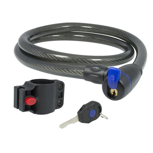 Lock 13CN Candado de Cable con Llave, 1.2 x 120 cm