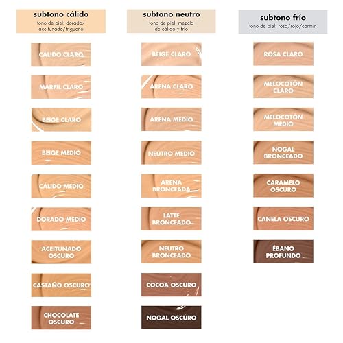 elf, Corrector de camuflaje hidratante, Ligero, Cobertura completa, Larga duración, Oculta, Corrige, Cubre, Hidrata, Destaca, Arena media, Acabado satinado, 25 tonos, Uso durante todo el día, 0.20 Fl
