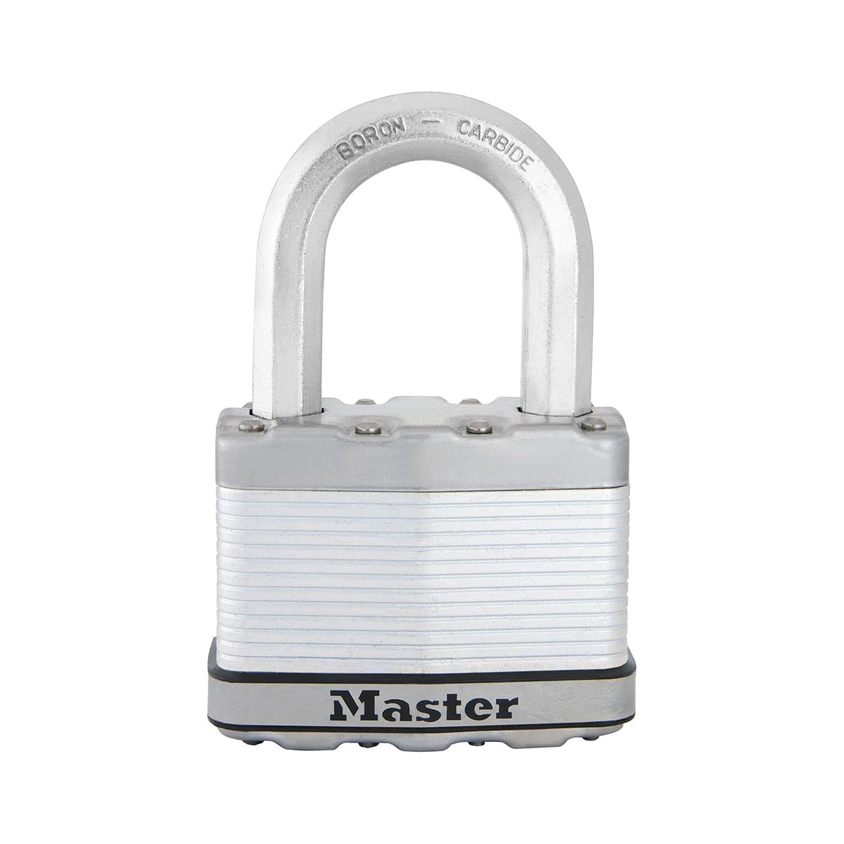 Master Lock Padlock, Magnum Laminated Steel Lock, 2-1/2 in. Wide, M15XKADLF