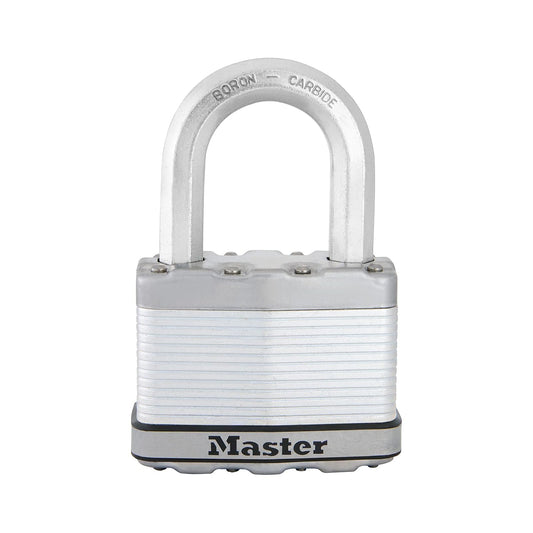 Master Lock Padlock, Magnum Laminated Steel Lock, 2-1/2 in. Wide, M15XKADLF