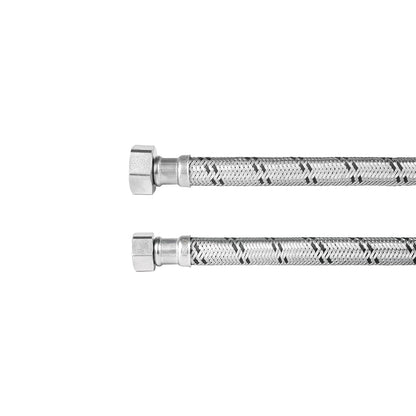 Foset Manguera para Boiler de Acero Inoxidable - 120 cm - 1 - 2 x 3 - 4"