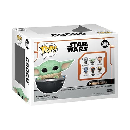 Funko Pop! Vinyl: Star Wars: The Mandalorian S9 - Grogu (The Child, Baby Yoda) - (Grogu (The Child, Baby Yoda), Baby Yoda) - Star Wars: The Mandalorian - Figura de Vinilo Coleccionable