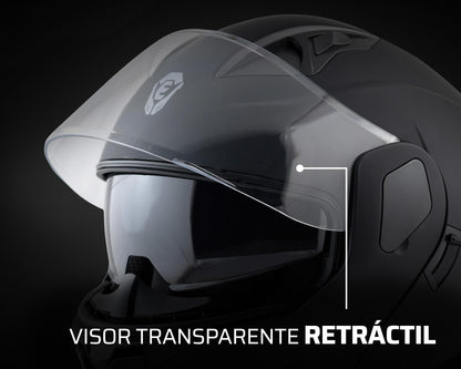 Exoskeleton Casco para Motocicleta NCT 180 Abatible XL