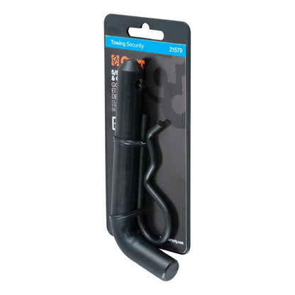 CURT Pin y Clip de Enganche de Remolque Negro 21579, Diámetro 5/8 in, para Receptor 2 in