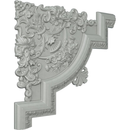 ekena millwork pml15 X 15em-case-12 15 3/10.2 cm W x 15 3/4 inch de alto x 1 20.3 cm P Emery Panel moldura esquina (paquete de 12), Esquina de 40 cm de ancho x 40 cm de alto, Único, Blanco