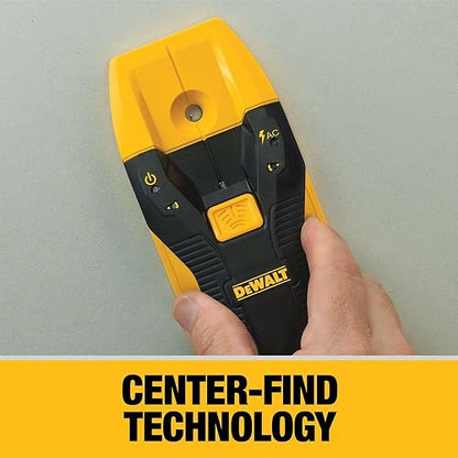DEWALT - Buscador de pernos de 3/4 pulgadas, localiza los pernos de encuadre eficientemente con flechas LED, ideal para madera y metal, pilas AAA incluidas (DW0100)