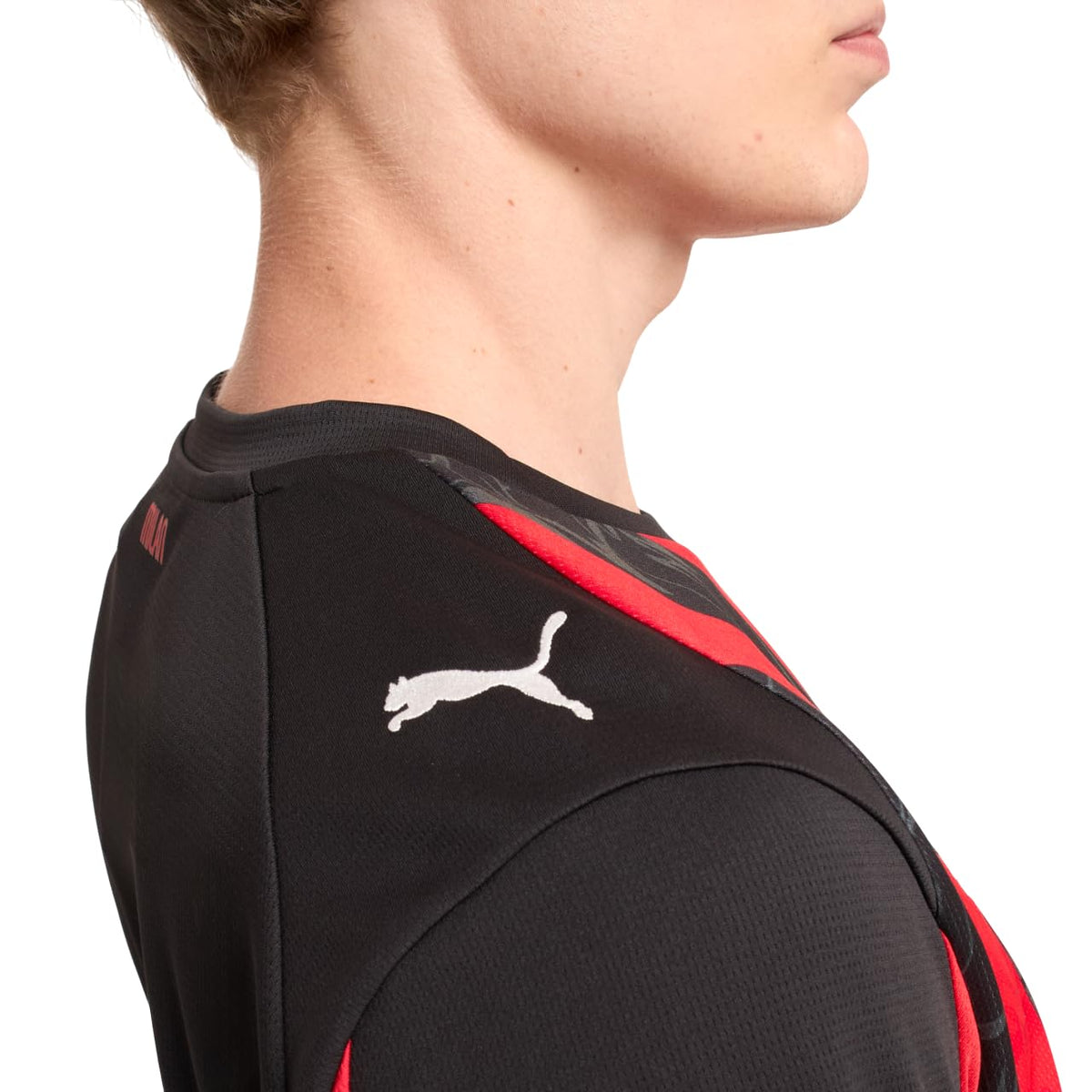 A.C. Milan Maglia Gara Home Season 2025/2026 Camiseta de Fútbol Producto Oficial Unisex Adulto